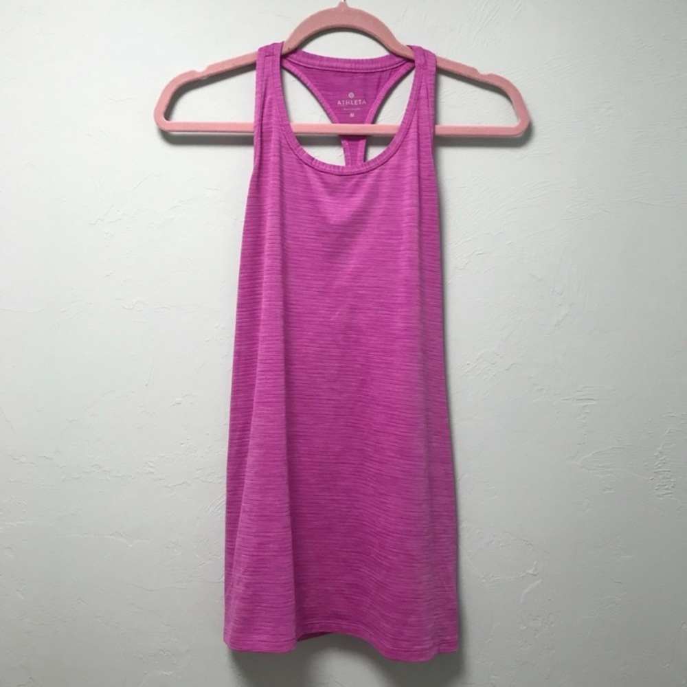 Athleta Pink/Purple racerback tank